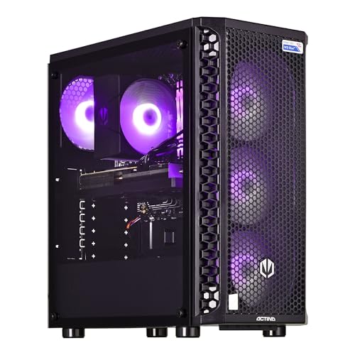 Actina 5901443329046 PC Intel® Core™ i5 i5-13400F 16 GB DDR4-SDRAM 1 TB SSD NVIDIA GeForce RTX 4070 Midi Tower Schwarz