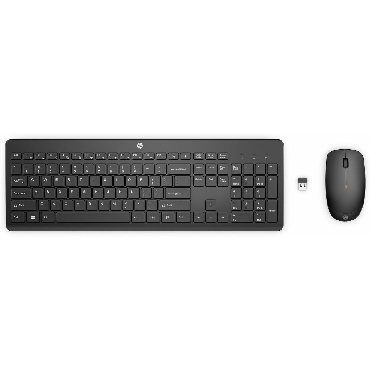 Tastatur mit Maus HP 235 Schwarz Neu A