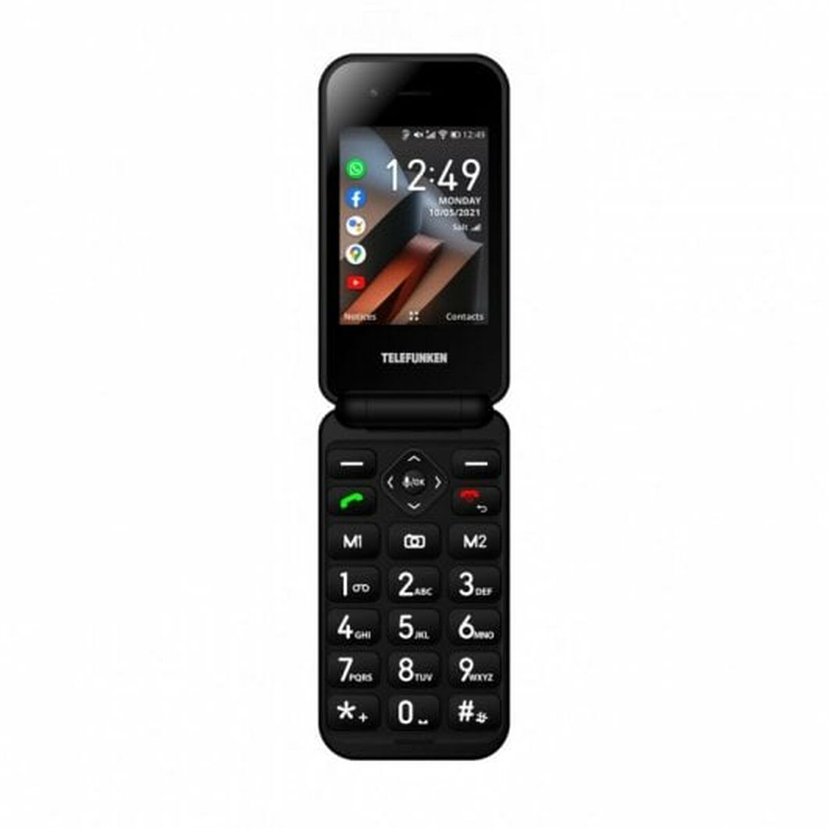 Mobiltelefon Telefunken S740 32 GB Schwarz Bunt Neu A