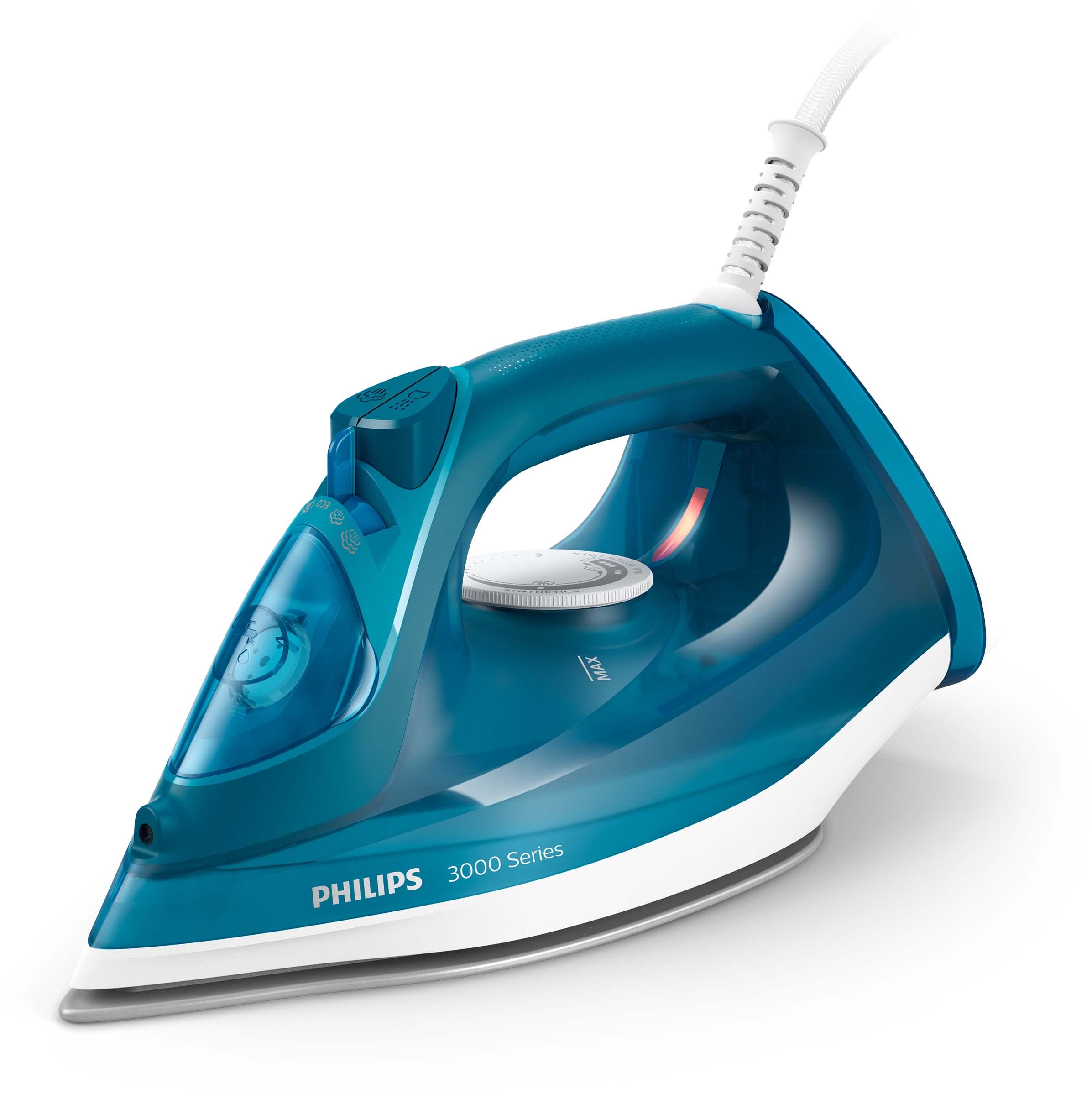 Philips 3000 series DST3040/70 Bügeleisen Dampfbügeleisen Keramik-Bügelsohle 2400 W Blau