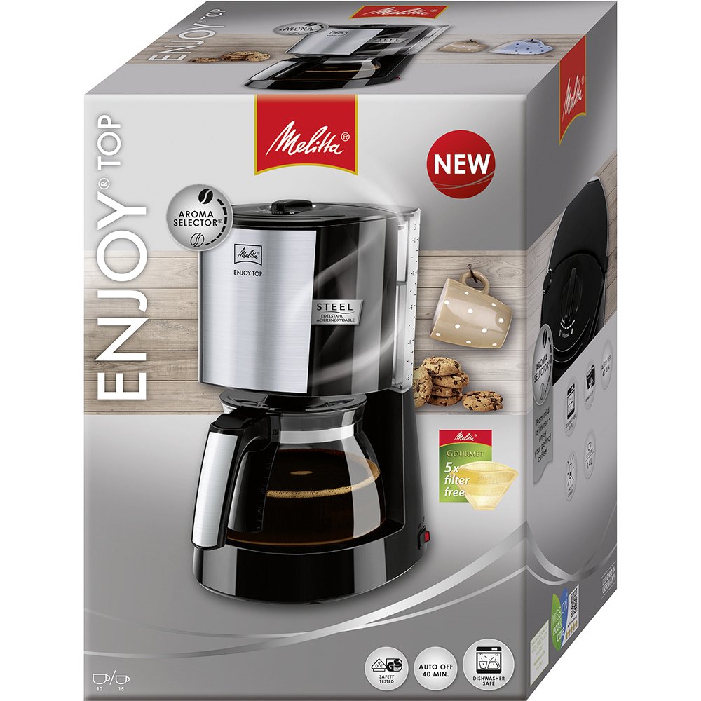 MELITTA® ENJOY TOP GLASS CHEF 1017-03 Weiß