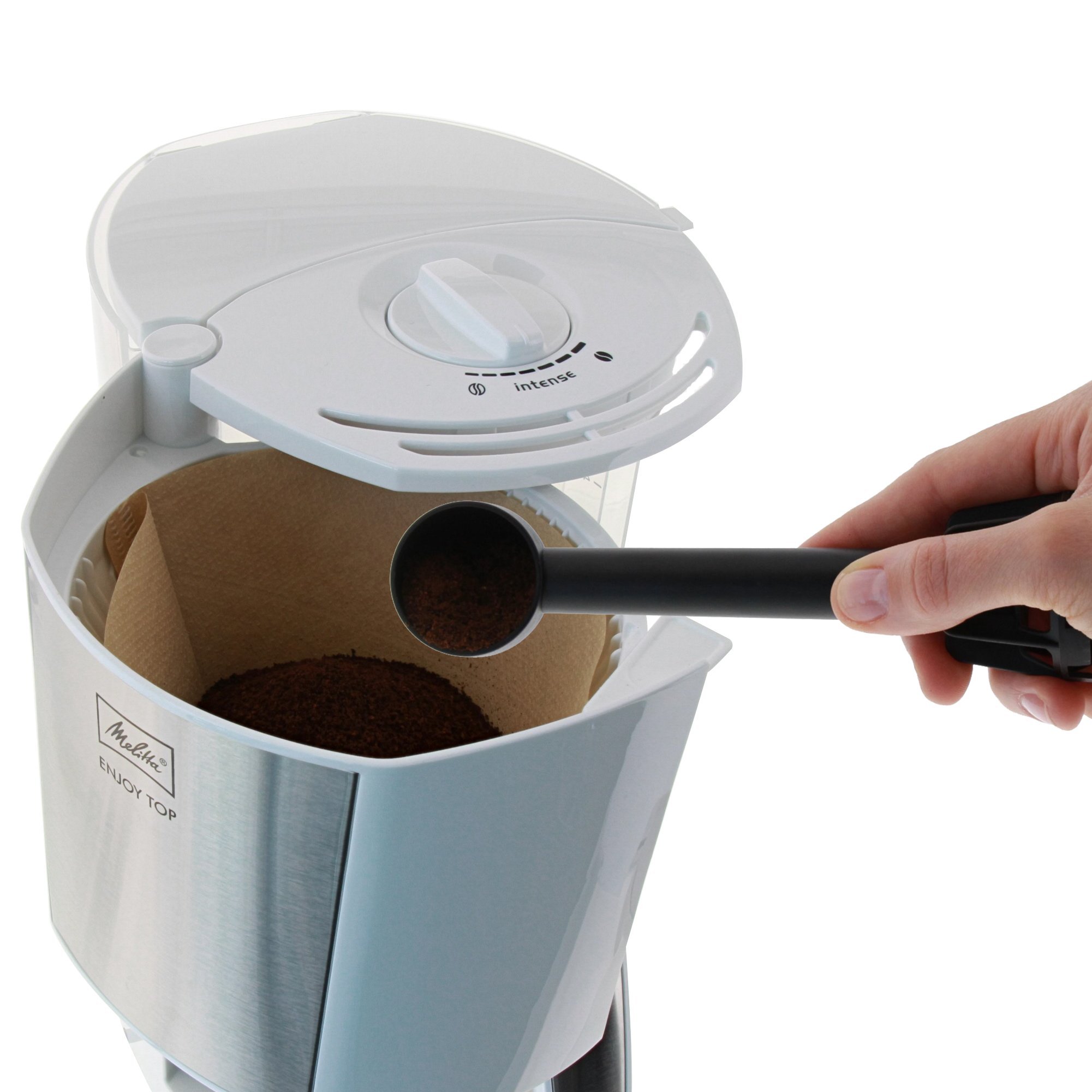 MELITTA® ENJOY TOP GLASS CHEF 1017-03 Weiß