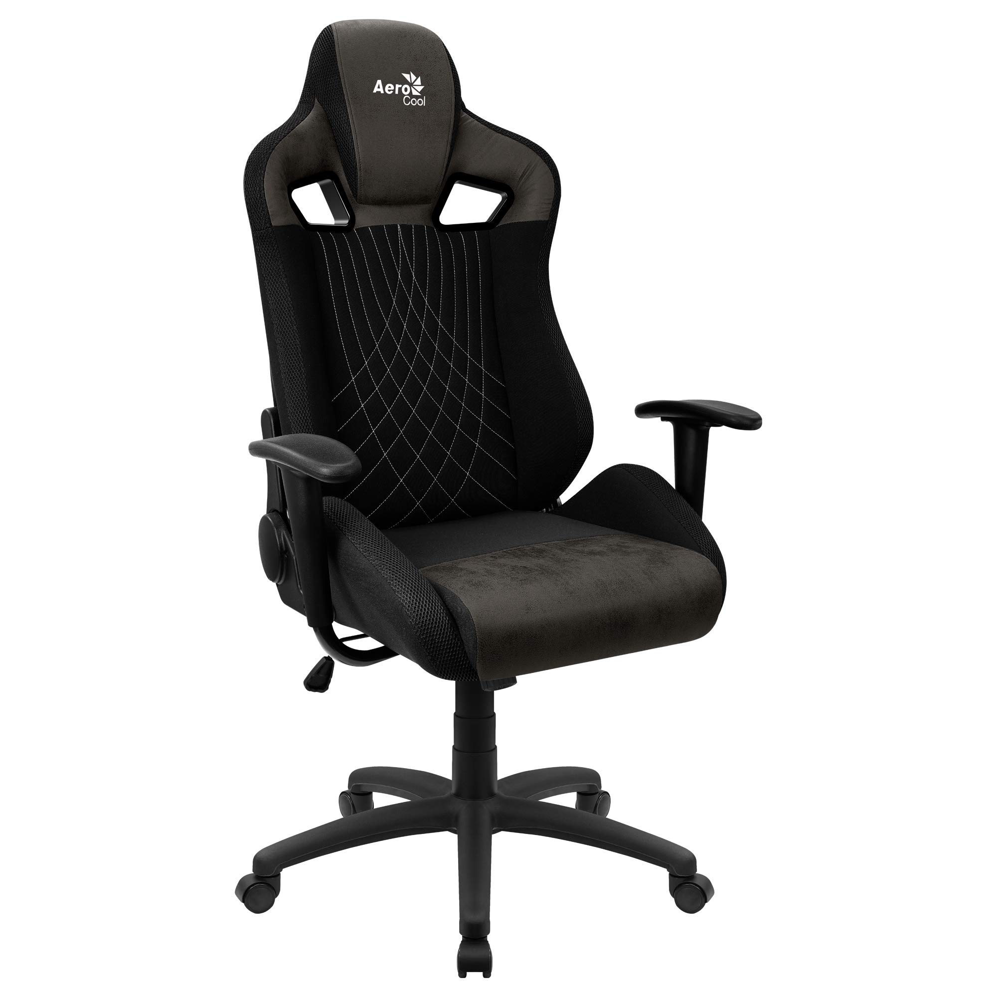 Aerocool EARL AeroSuede Universal-Gamingstuhl Schwarz