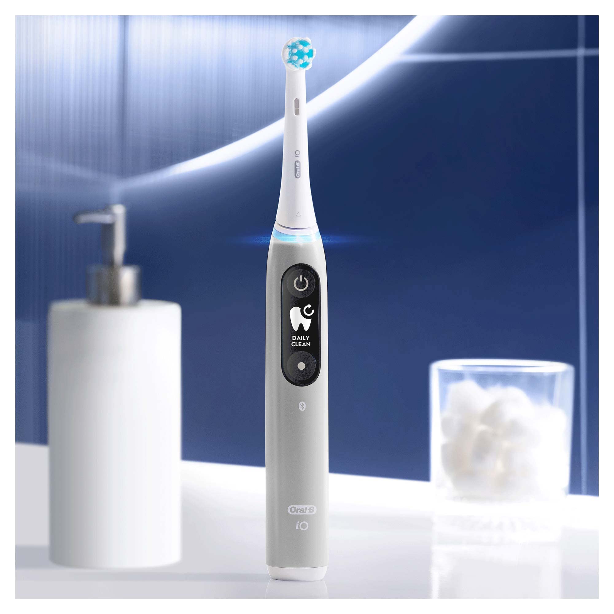 Braun iO Serie 6 Erwachsener Vibrierende Zahnbürste Grau