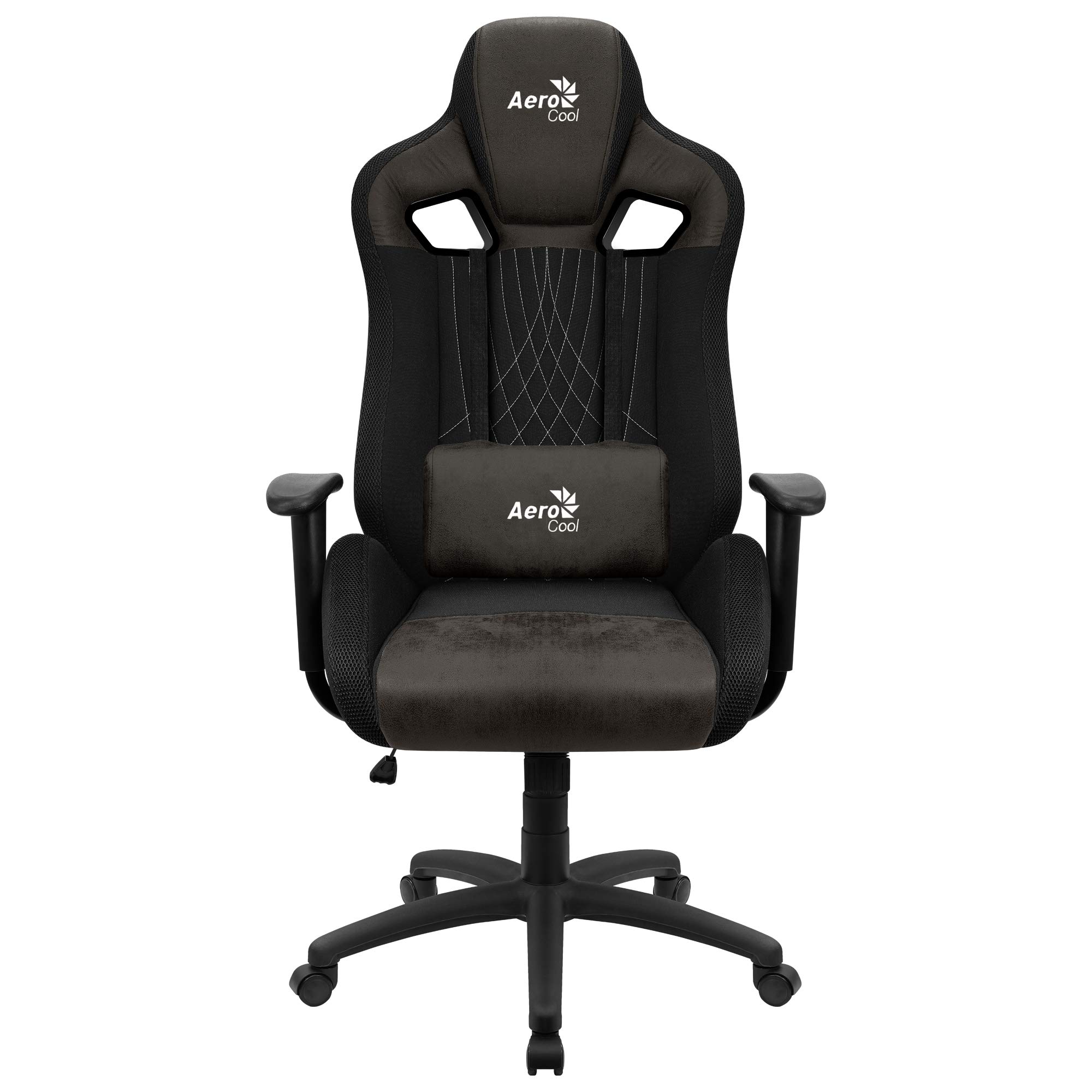 Aerocool EARL AeroSuede Universal-Gamingstuhl Schwarz