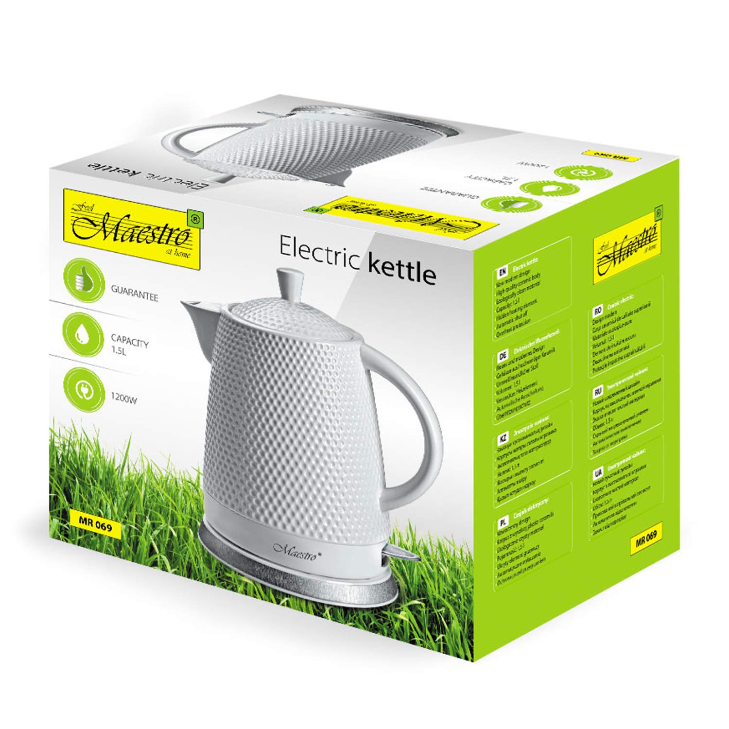 MAESTRO MR-069 Wasserkocher 1 5 l