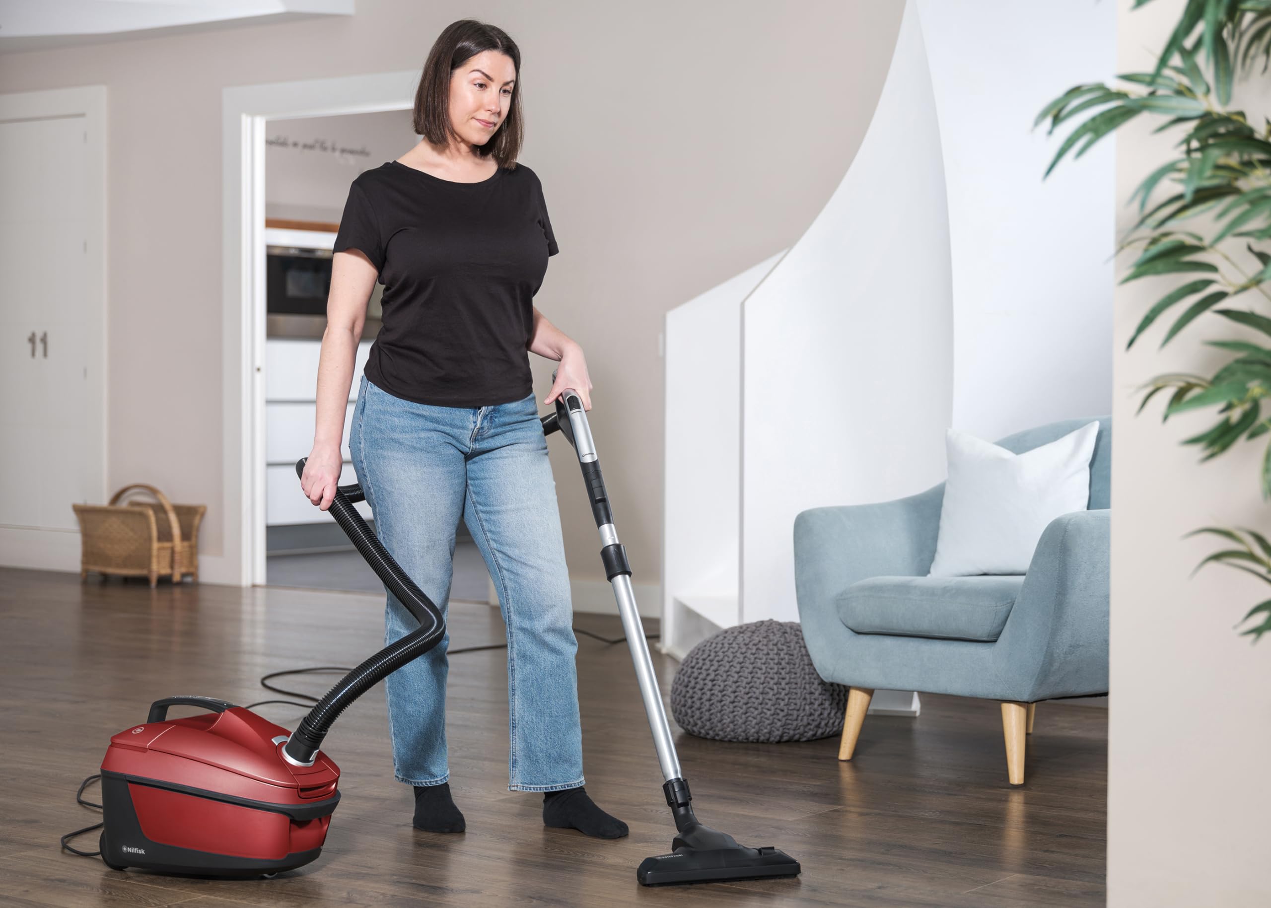 Nilfisk RCL14E08A2 - 450 W - Zylinder-Vakuum - Trocken - Staubbeutel - 3,2 l - HEPA