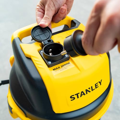 Stanley SXVC30XTDE Schwarz  Edelstahl  Gelb 1600 W