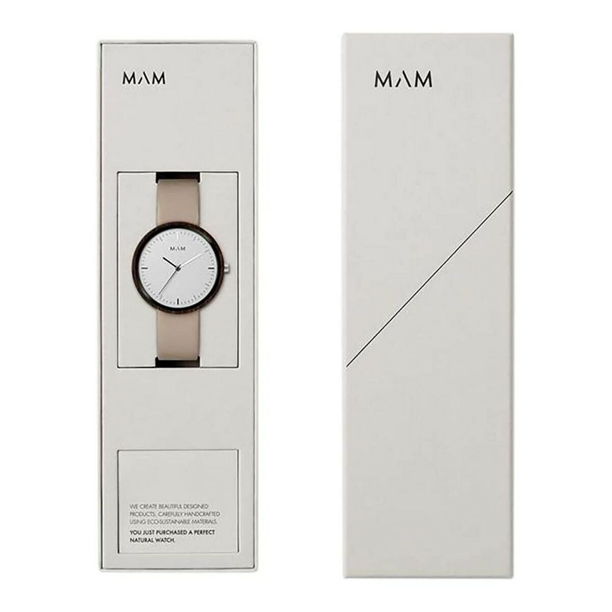 Unisex-Uhr MAM MAM645 Grau Neu A