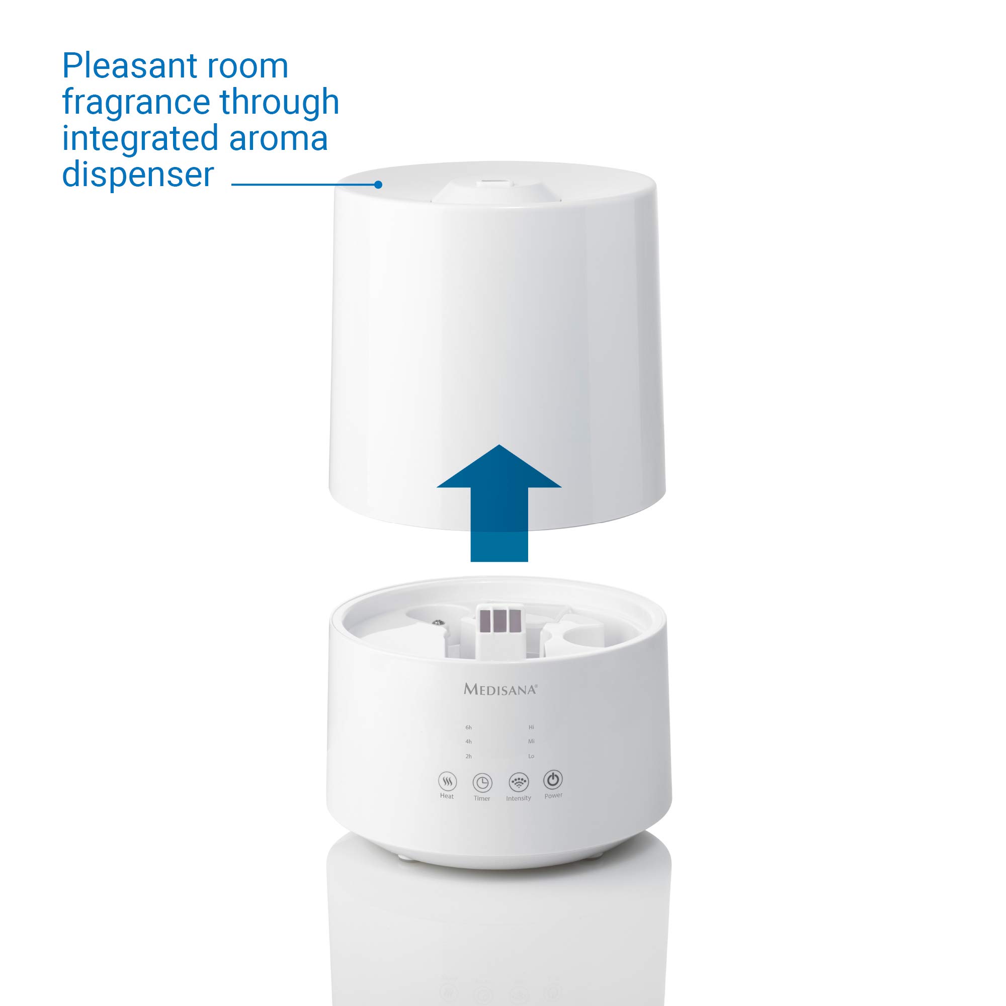 Ultraschall-Luftbefeuchter Medisana AH 661 3 5 l 75 W Weiß