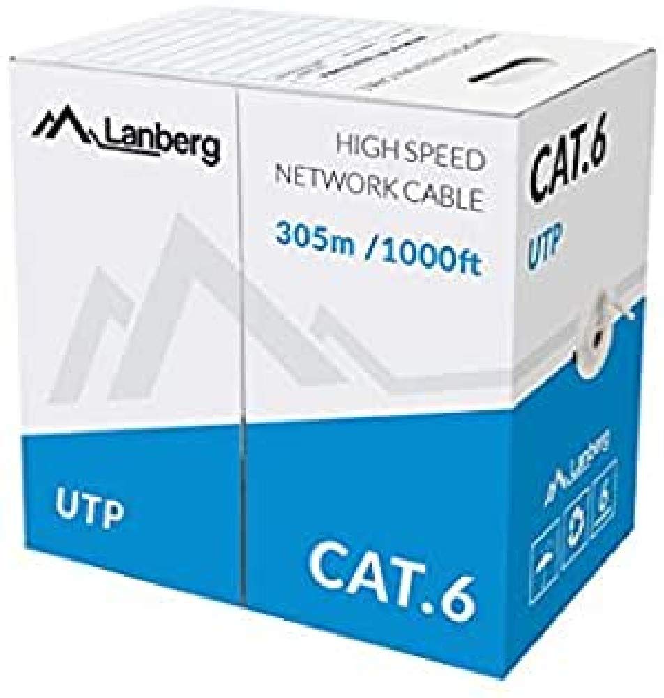 Lanberg LCU6-10CC-0305-S Netzwerkkabel 305 m Cat6 U/UTP (UTP) Grau