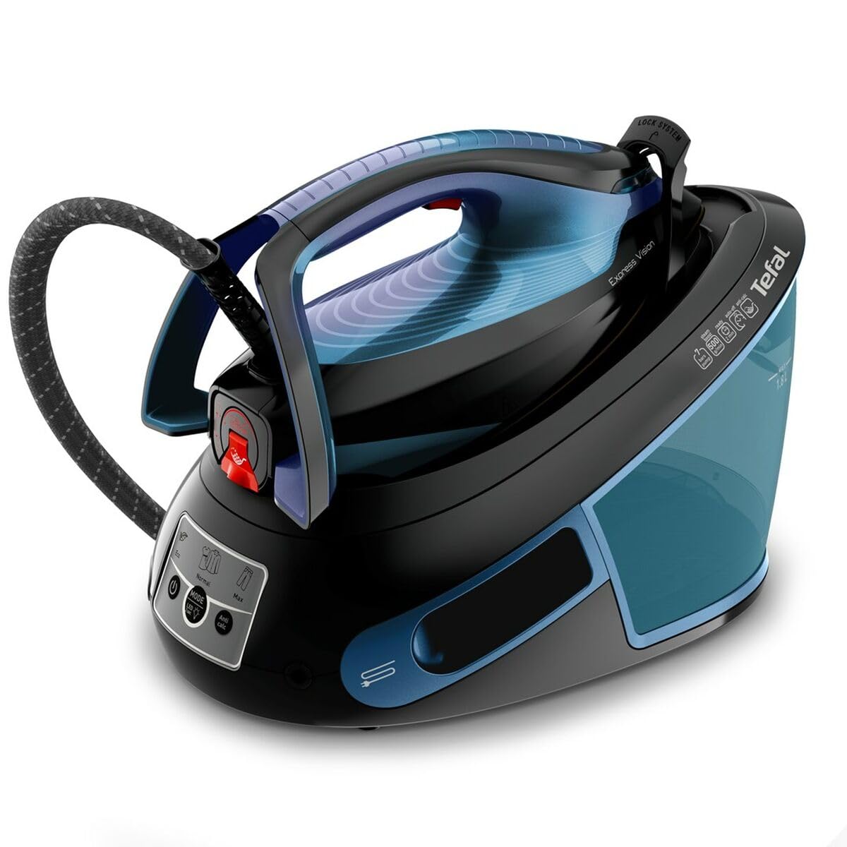 Tefal Express Vision SV8151 2800 W 1 8 l Durilium AirGlide Autoclean soleplate Blau  Schwarz