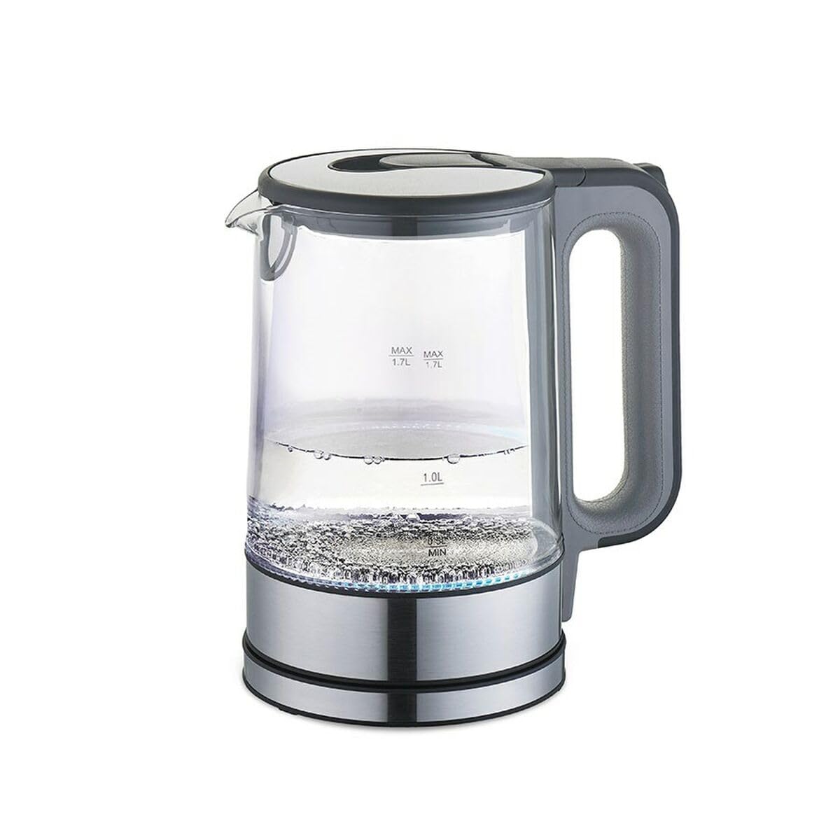 Wasserkocher MAESTRO MR-053-GRAY Glas 1 7 l 2200 W