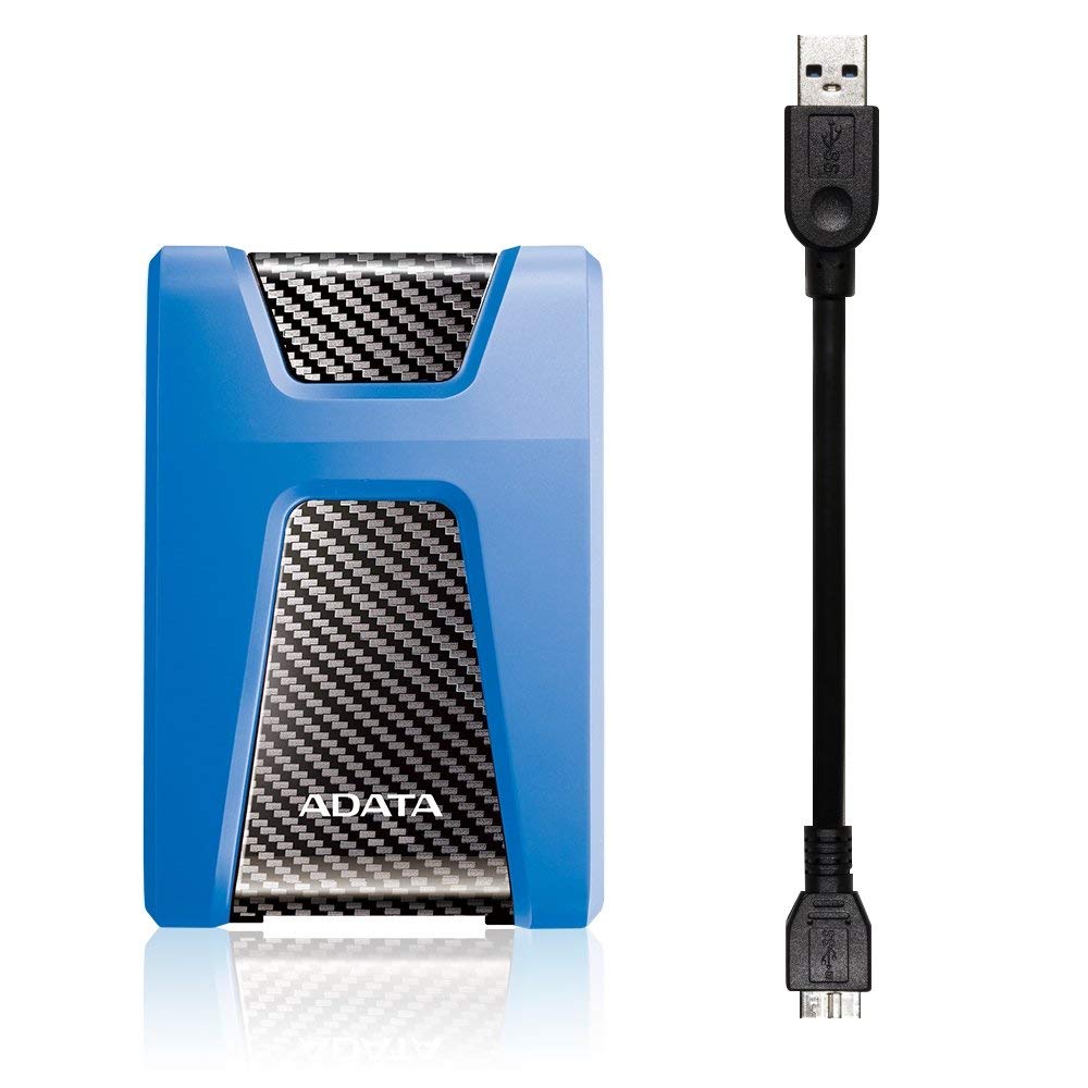 ADATA HD650 - 2 TB blau  externe Festplatte mit USB 3.2 Gen.1