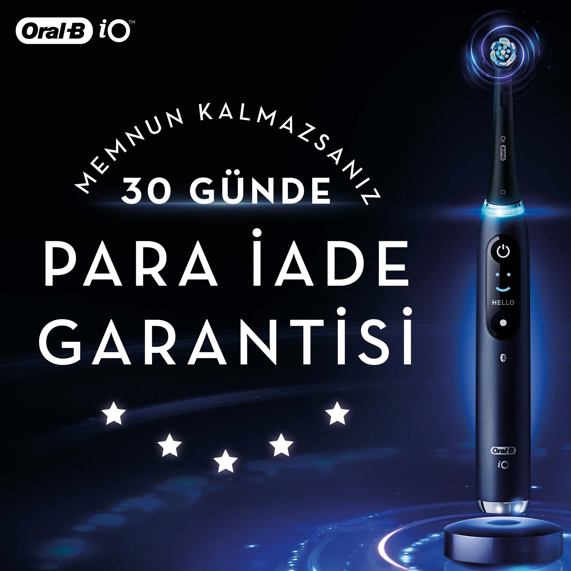 Braun iO Serie 6 Erwachsener Vibrierende Zahnbürste Grau