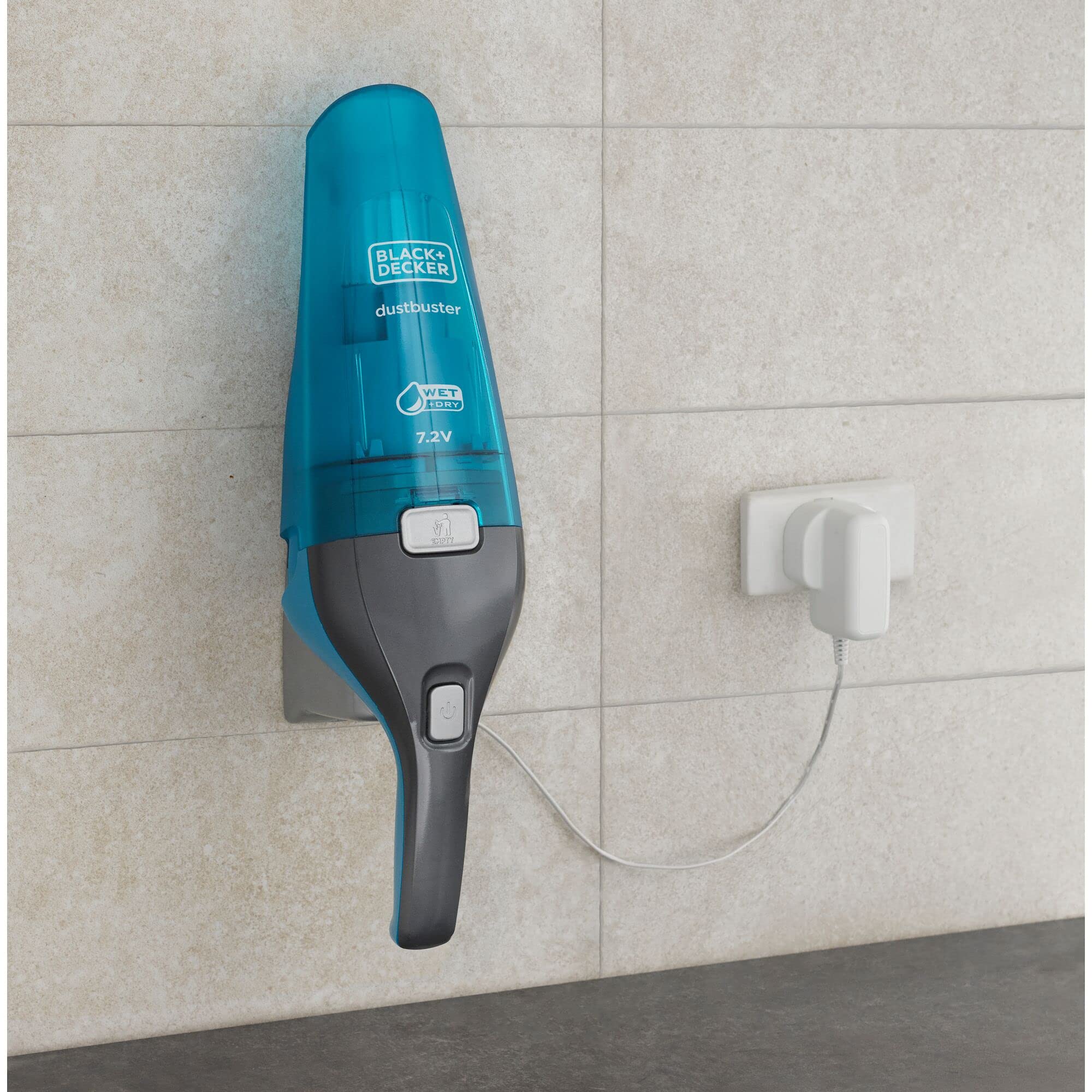 Black & Decker WDC215WA Handstaubsauger Blau  Titan Beutellos