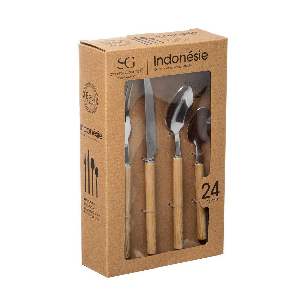 Besteck 5five Indonesia Edelstahl Neu A