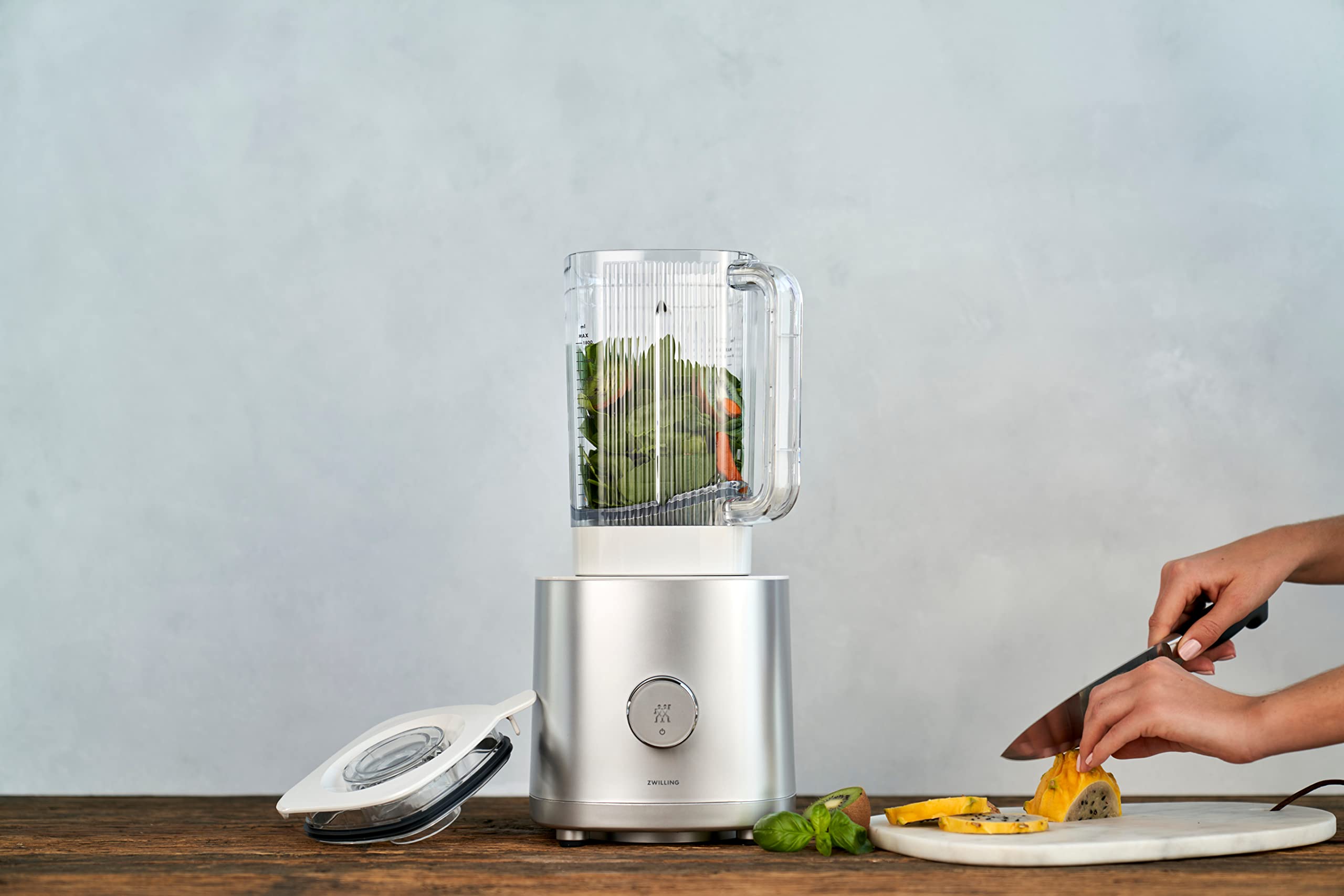 ZWILLING ENFINIGY Blender 1 8 l Tischplatten-Mixer 1600 W Silber