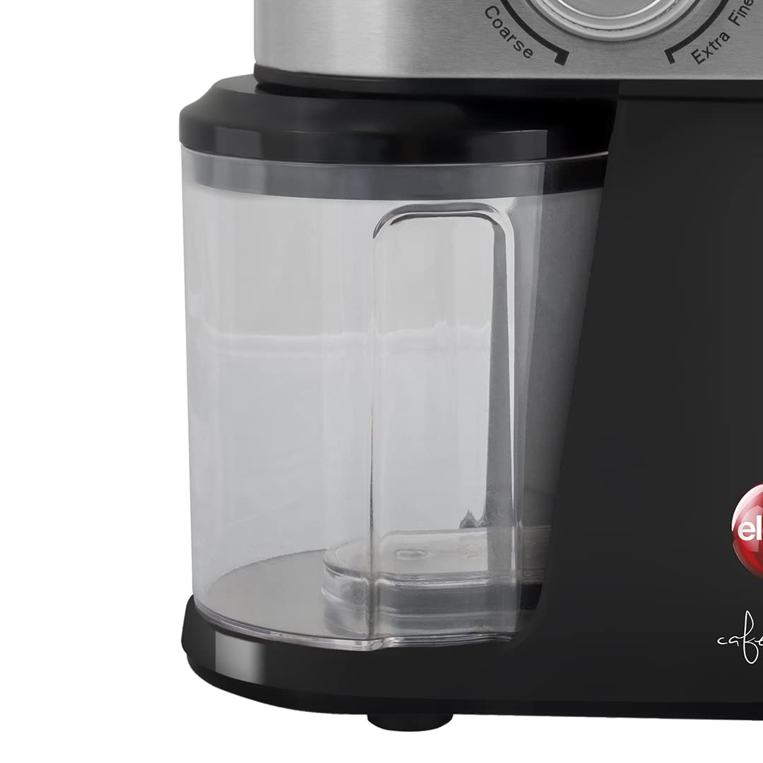 ELDOM MK170 KAFE Kaffeemühle 200 W Schwarz  Edelstahl