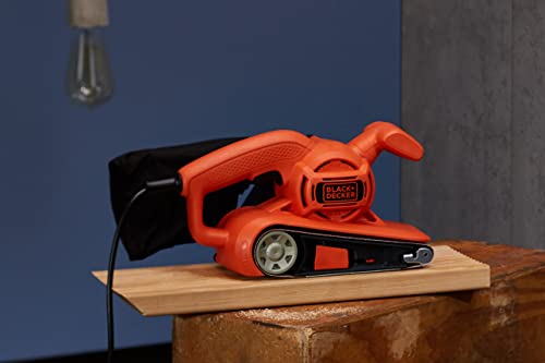 Black & Decker KA86-QS Tragbares Schleifgerät Bandschleifmaschine