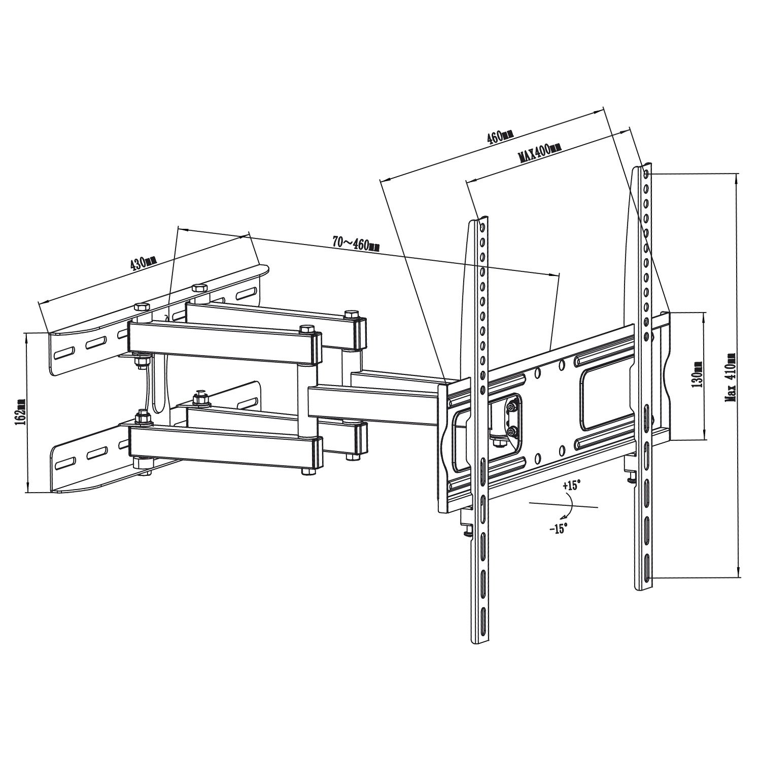 Maclean MC-760 Monitorhalterung