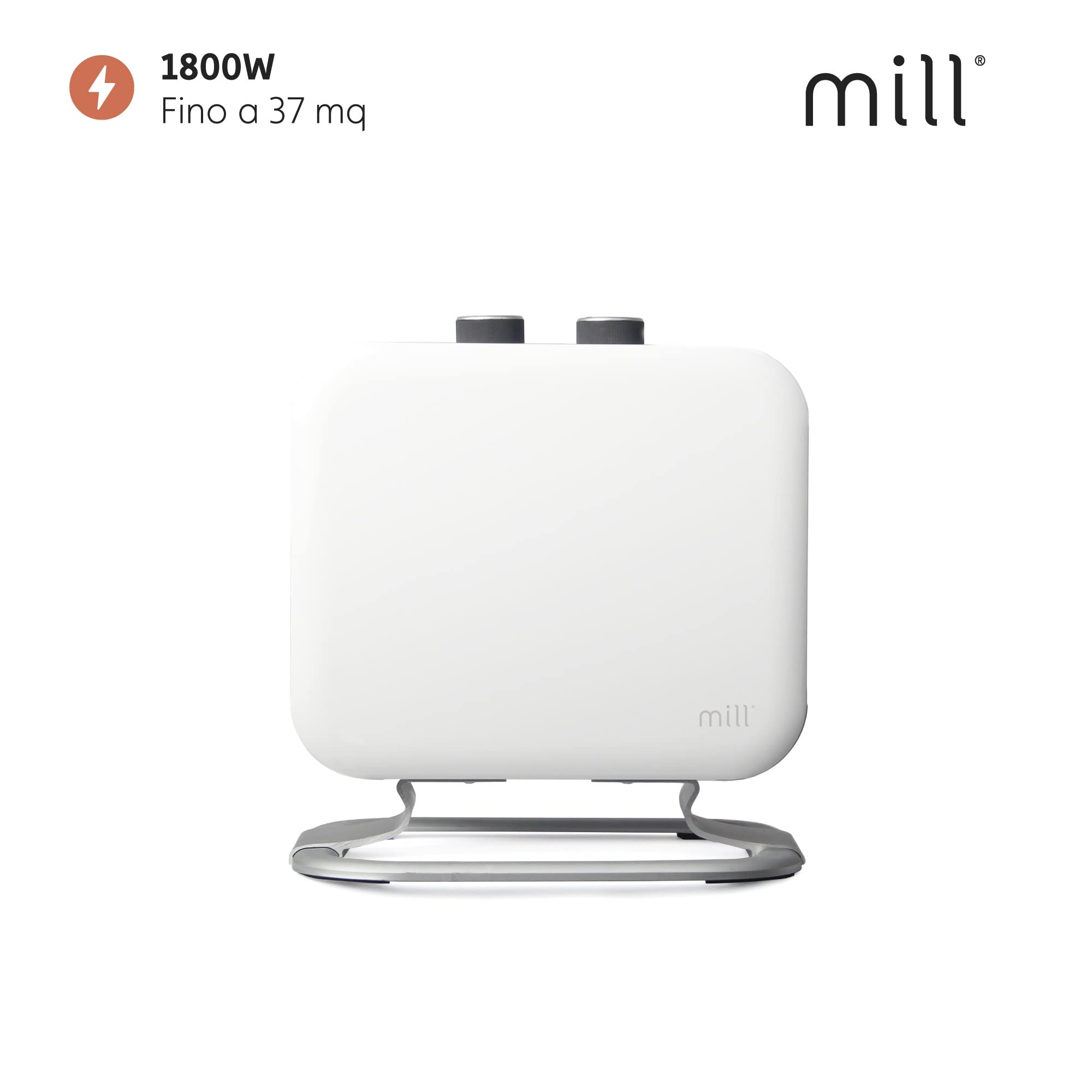 Mill CUS1800MECWA Elektrische Raumheizung Indoor Weiß 1800 W Elektrischer Raumheizlüfter