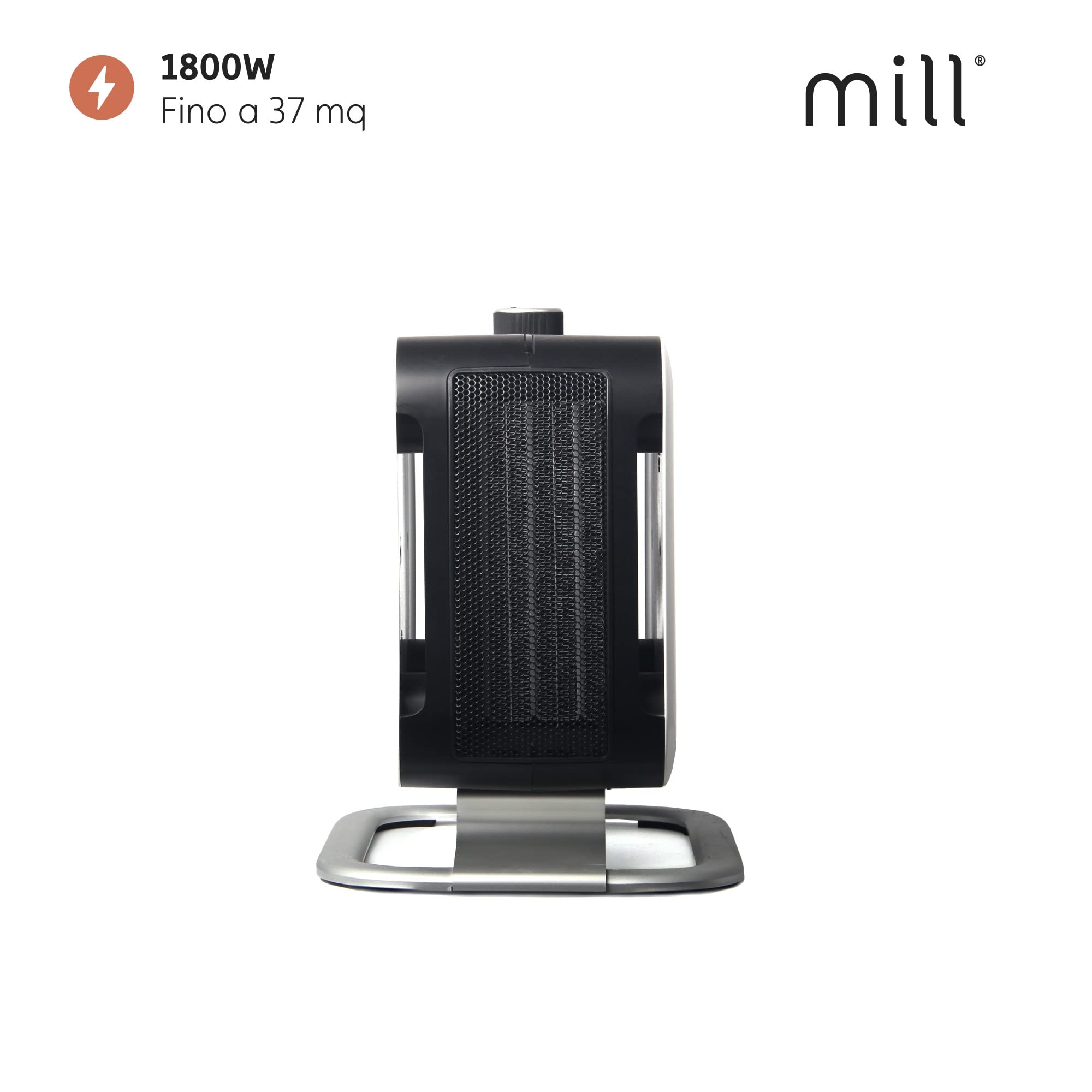 Mill CUS1800MECWA Elektrische Raumheizung Indoor Weiß 1800 W Elektrischer Raumheizlüfter