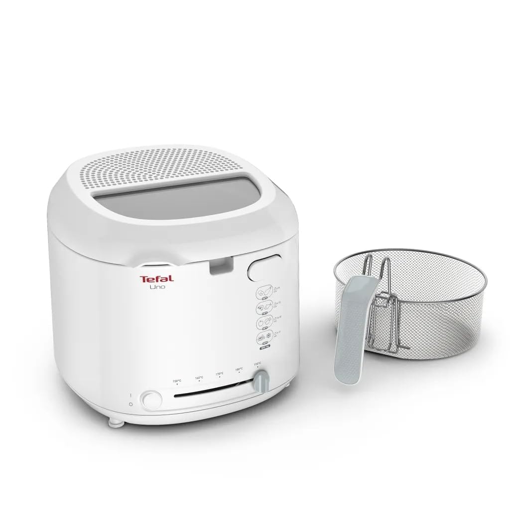 Tefal Uno FF2031 Einzelbild Fritteuse Weiß