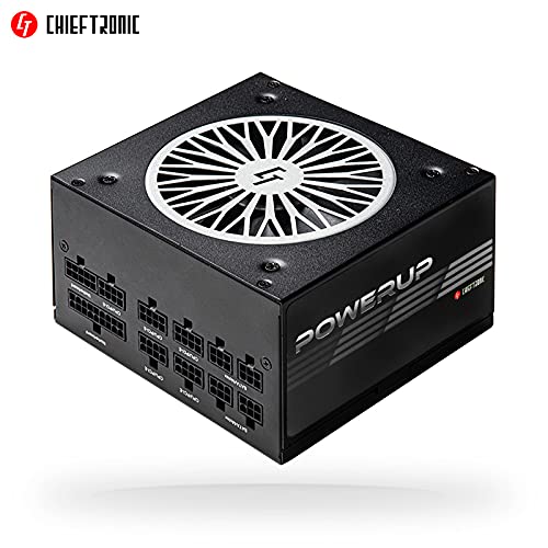 Chieftec PowerUp Chieftronic Netzteil 550 W 20+4 pin ATX ATX Schwarz