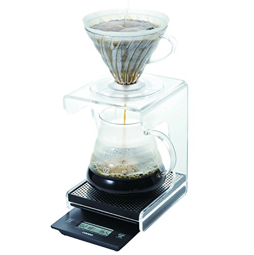 Hario V60 Schwarz Arbeitsplatte Rechteck