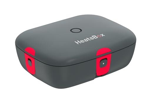 HeatsBox HB-03-90 Elektrische Brotbox 90 W 0 925 l Schwarz Erwachsener