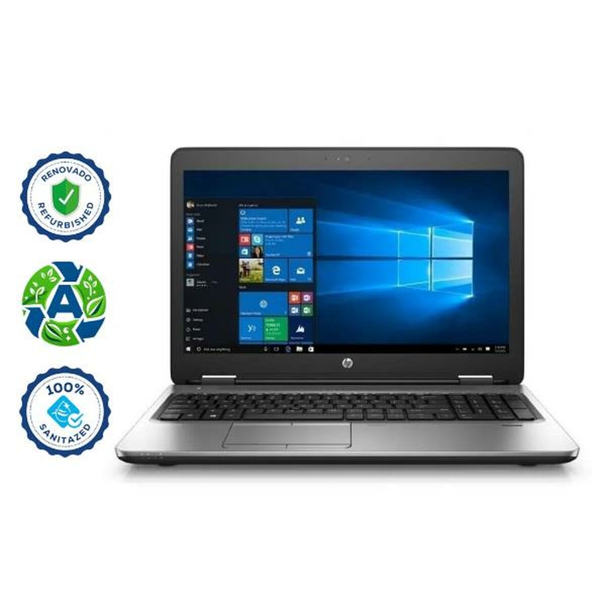 Laptop HP ProBook 650 G3 15" Intel Core i7-7600U 8 GB RAM 256 GB SSD Qwerty Spanisch Neu A