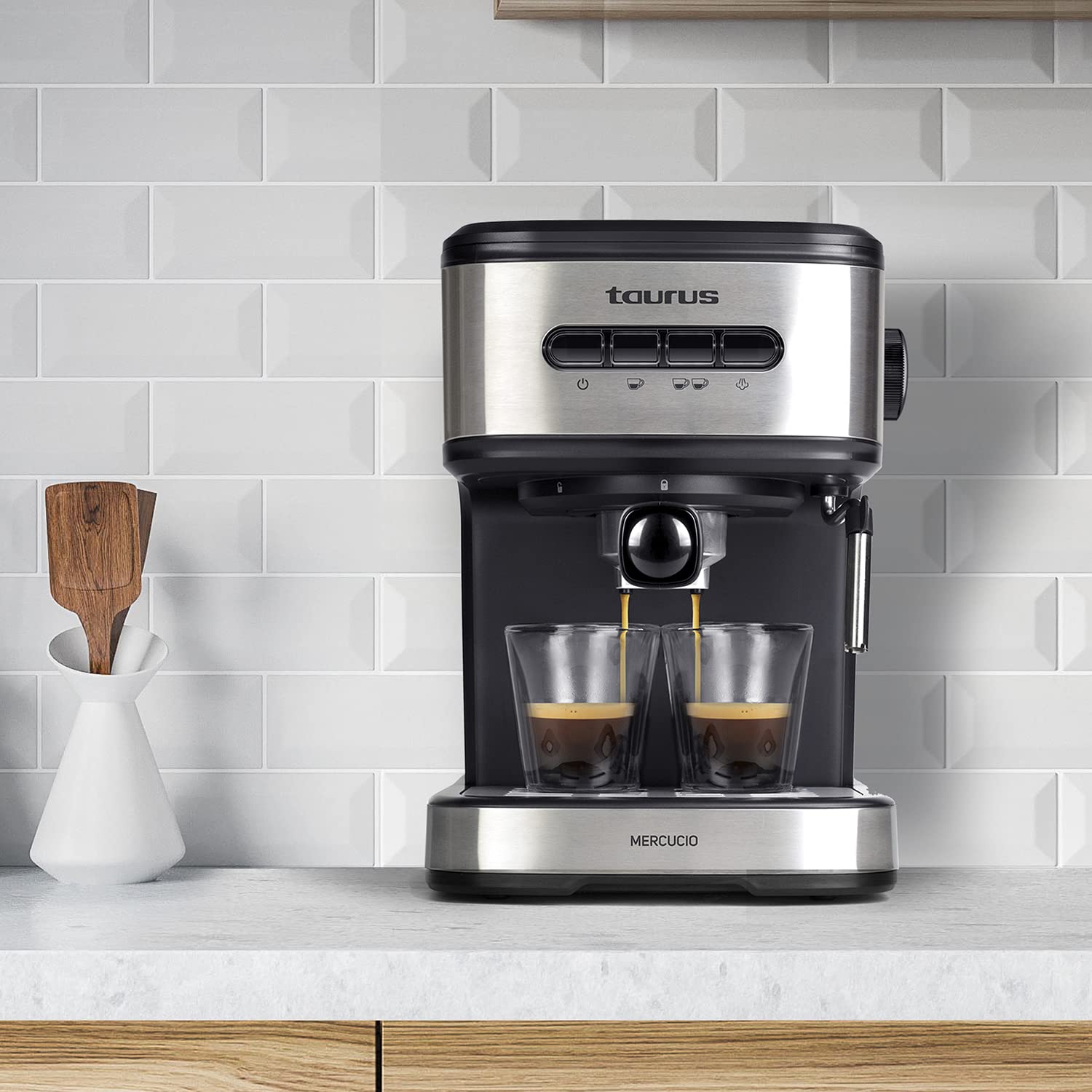 Taurus Mercucio Espressomaschine 1 5 l