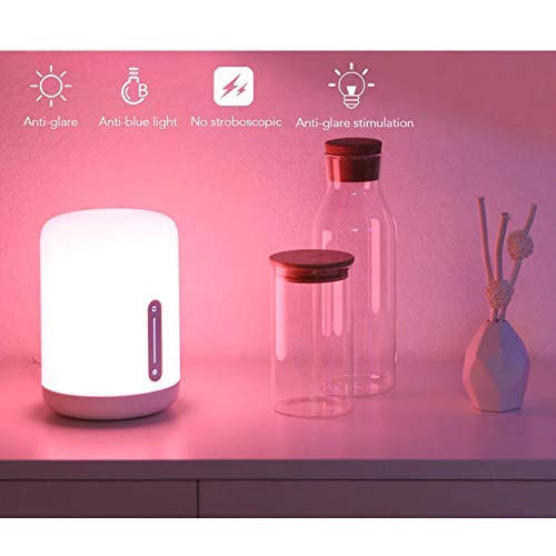 Xiaomi Mi Bedside Lamp 2 Intelligente Tischleuchte Weiß WLAN