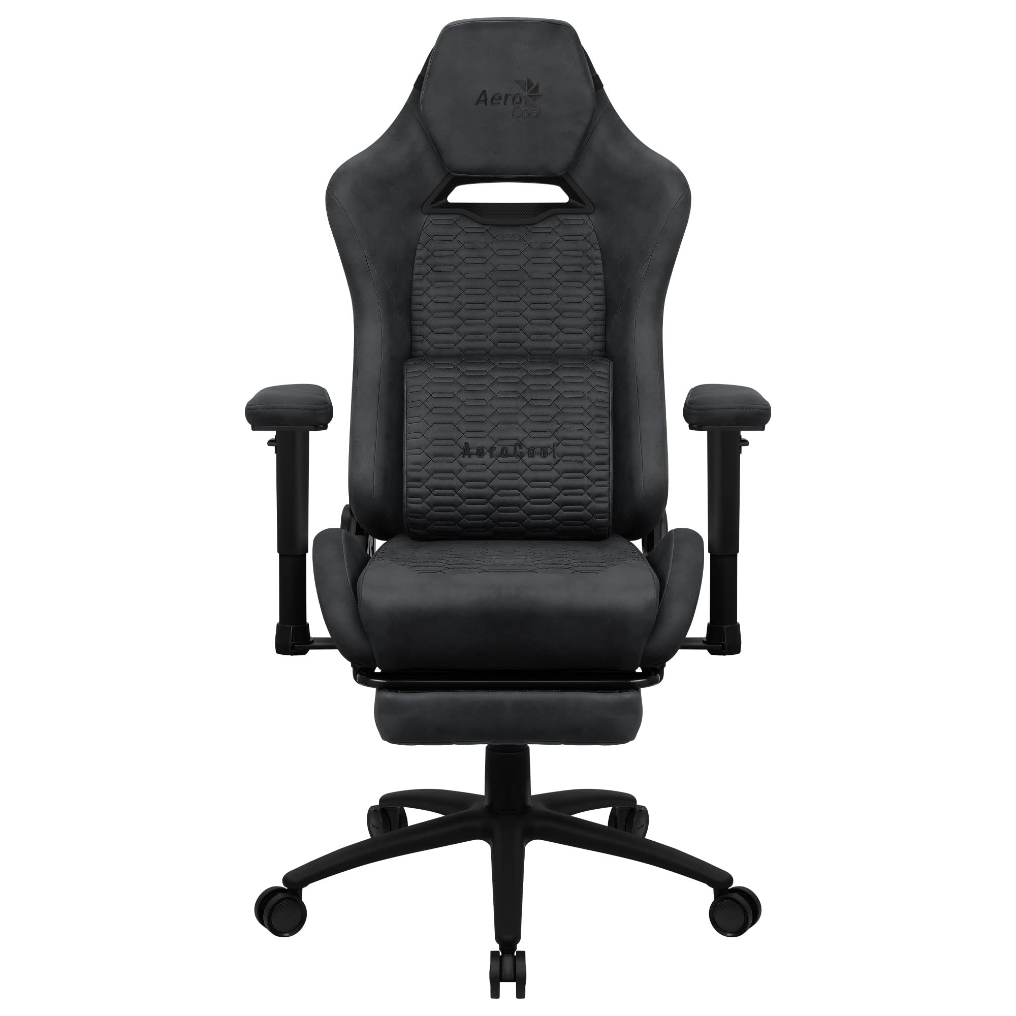 Aerocool Royal AeroSuede Universal-Gamingstuhl Gepolsterter Sitz Grau