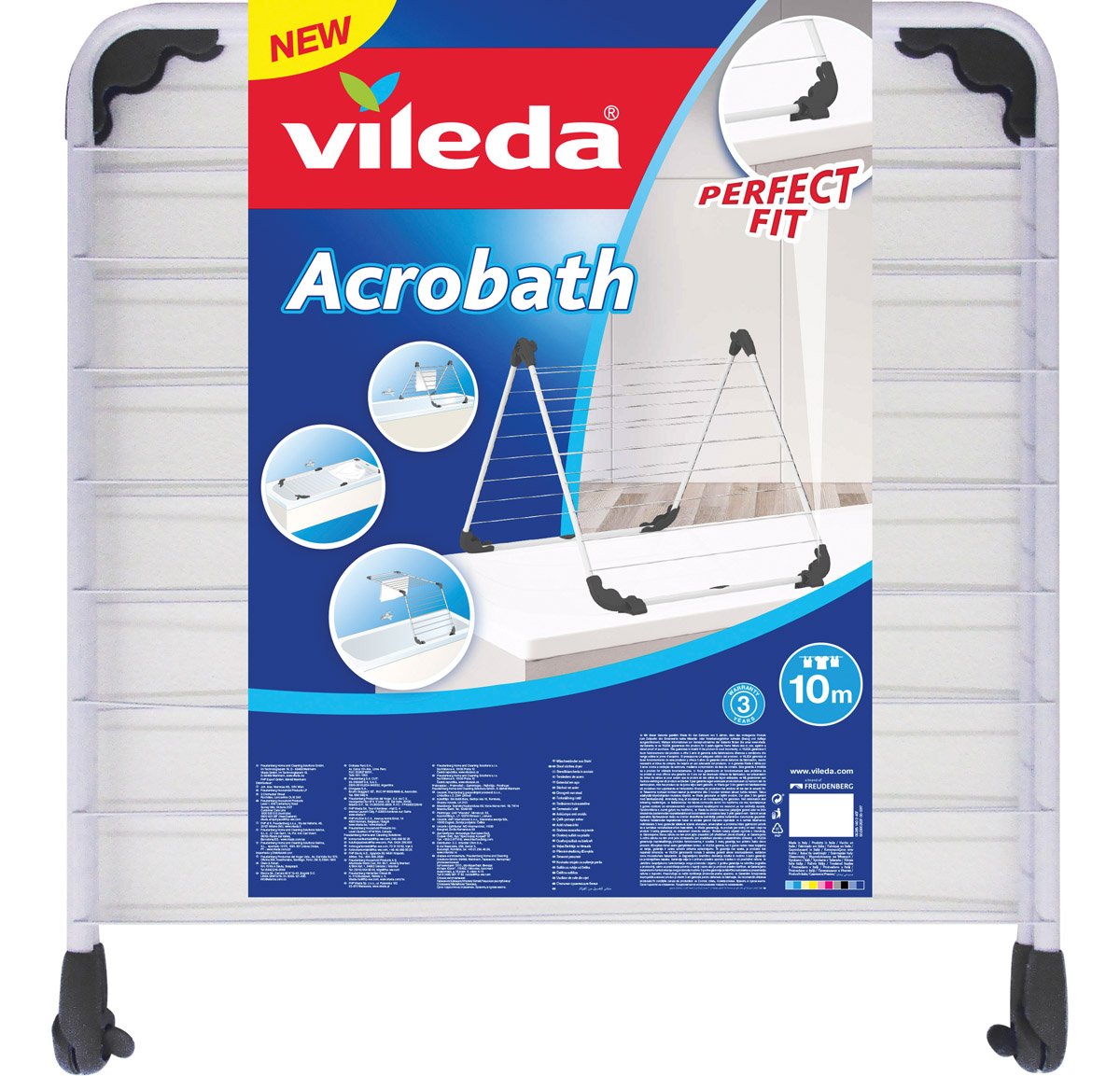 Wäscheständer Vileda Acrobath 157233 Weiß