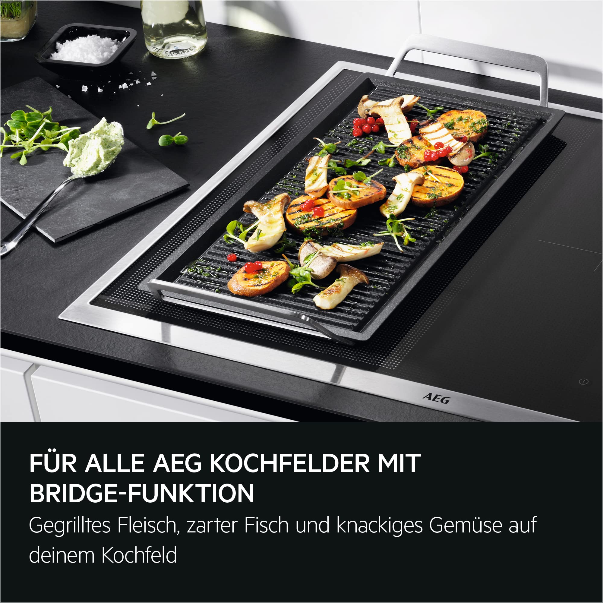 AEG A9HL33 Herdplattenteil & Zubehör Grill