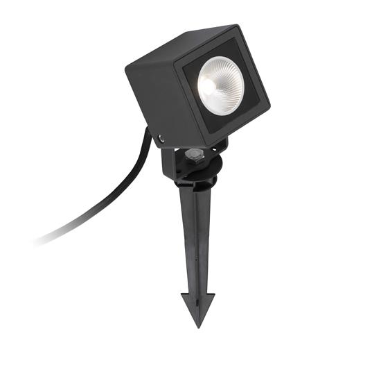 Faro Außenbeleuchtung Sobek Led schwarz Spot mit Spike 70151