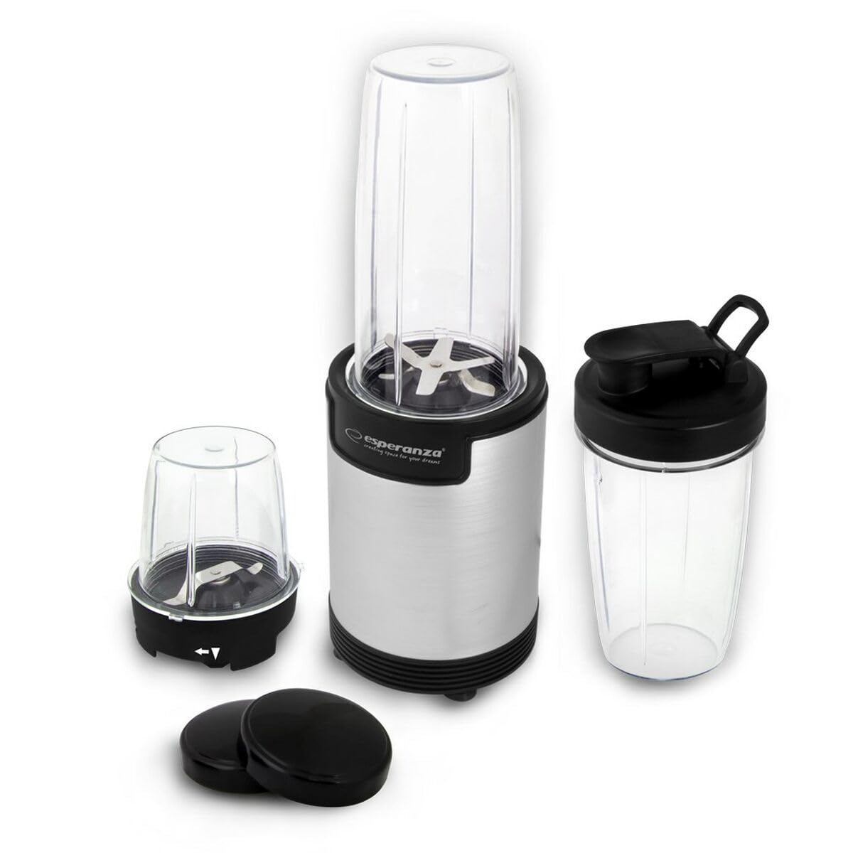 Esperanza EKM030 Nutri Mixer / Personal Blender 9in1 900W Silber