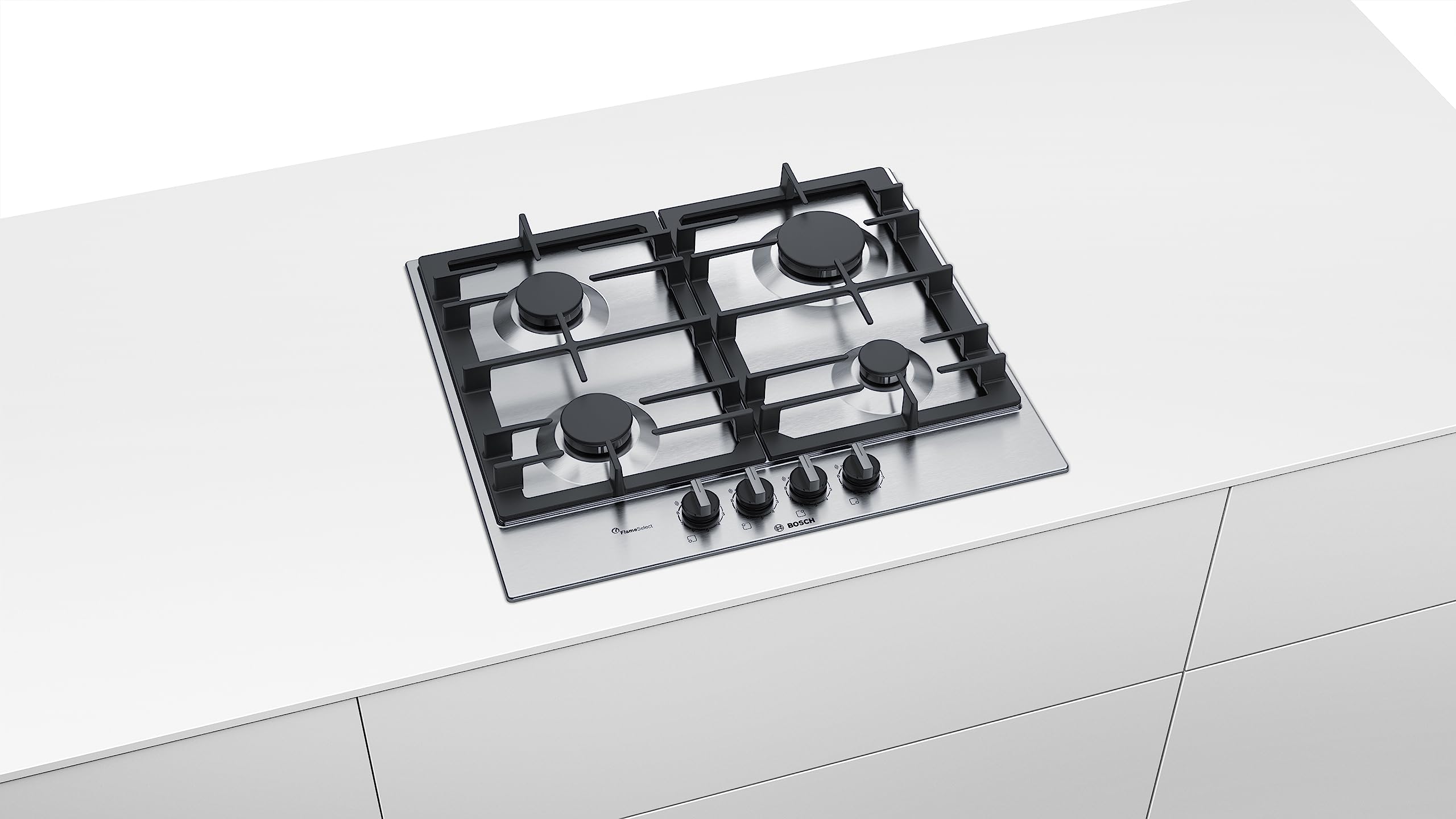 Platte Bosch PCP6A5B90 4 Felder silberne Farbe