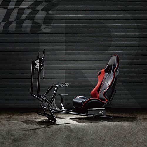 Ständer mit Sitz für Rennlenkrad NanoRS  max 100kg  max VESA 400x400  50 Zoll  RS160