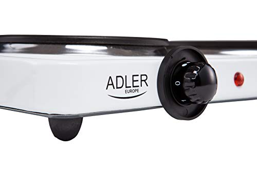 Adler AD 6504 Ofen Freistehend Elektro Schwarz  Weiß