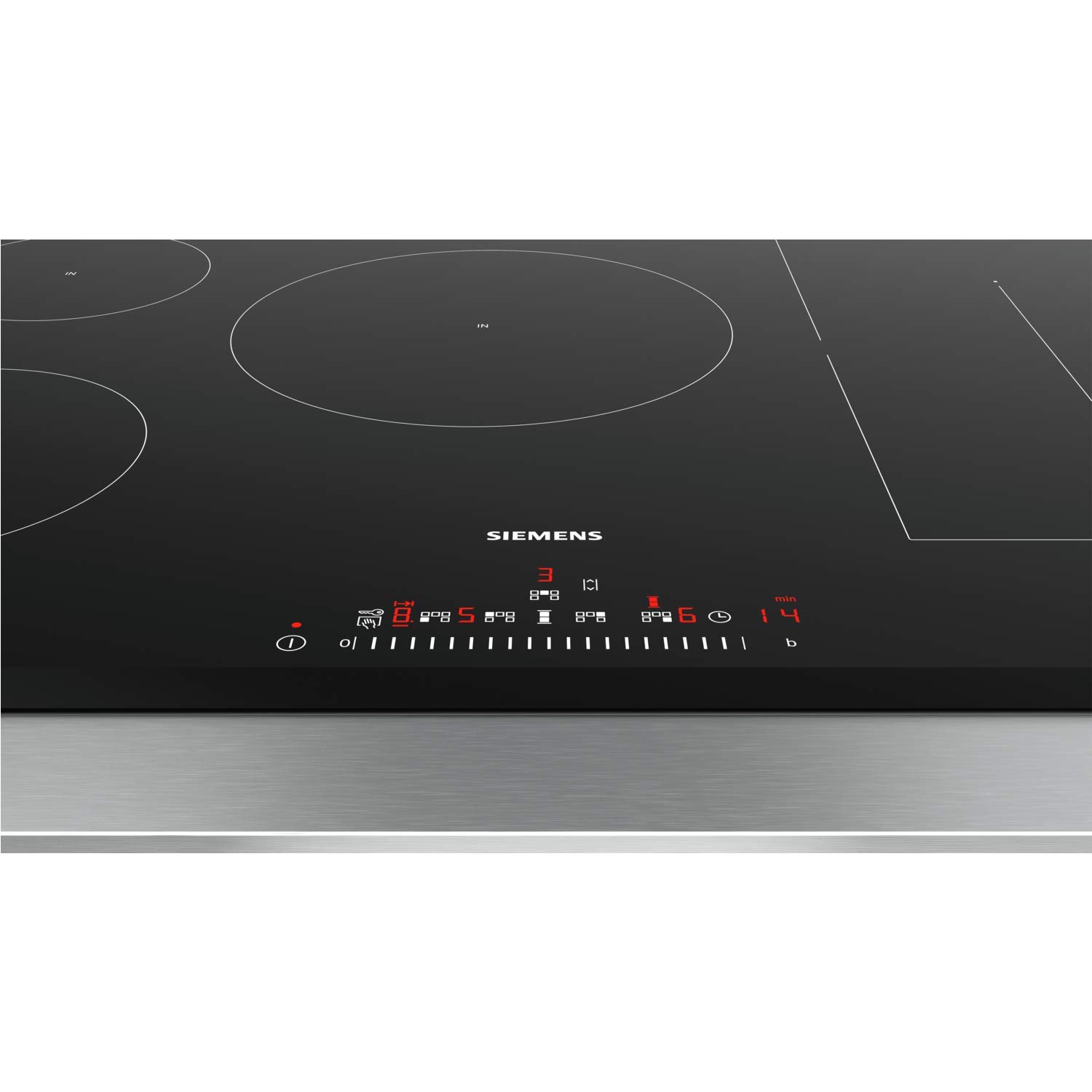 Siemens iQ500 ED851FWB5E Kochfeld Schwarz Integriert 80 cm Keramik 5 Zone(n)