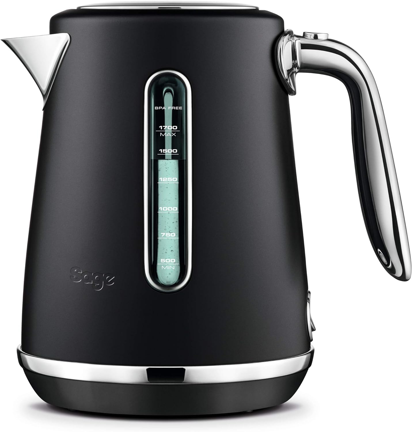 Sage the Soft Top Luxe Wasserkocher 1 7 l 2400 W Schwarz
