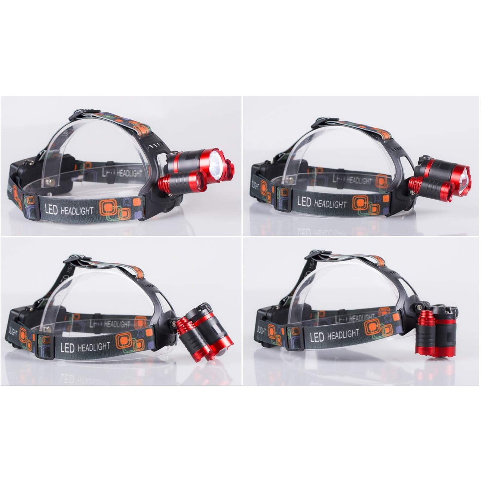 LIBOX LB0106 Kopf-Taschenlampe LED