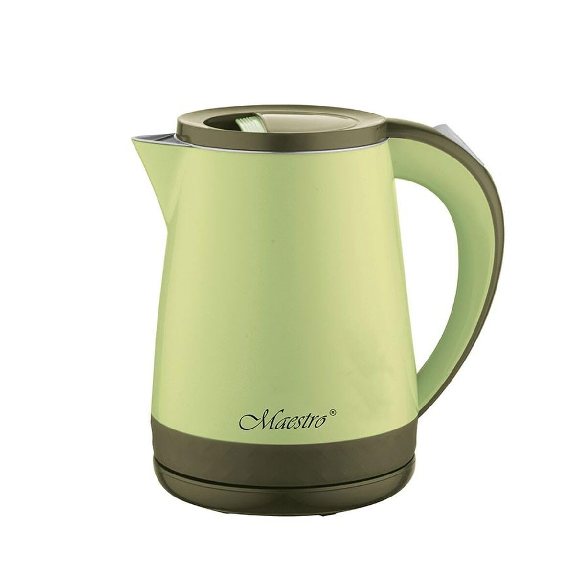 Maestro MR-037-GREEN Elektrischer Wasserkocher  grün 1 2 L