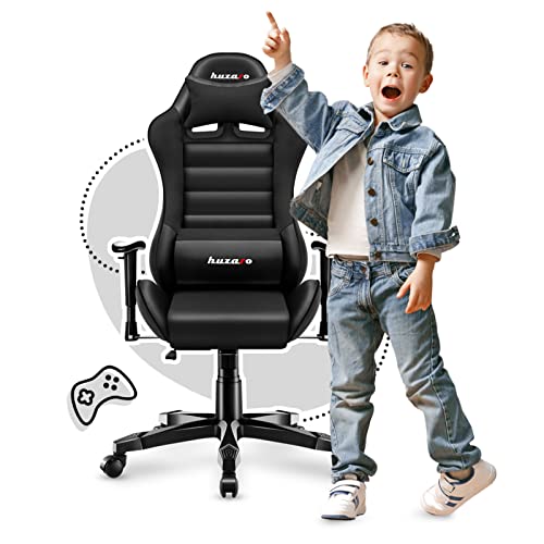 Huzaro HZ-Ranger 6.0 Schwarzer Gaming-Stuhl für Kinder