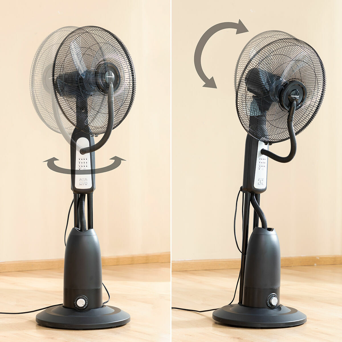 Standventilador und -vernebler mit Fernbedienung InnovaGoods Schwarz 2,8 L 90 W Neu A