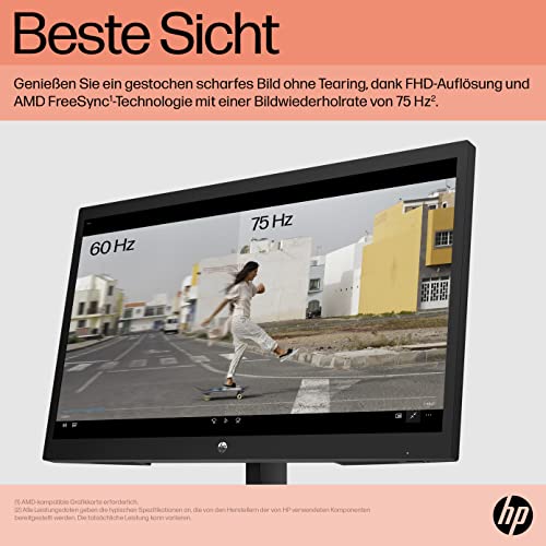 HP V22ve G5 Computerbildschirm 54 6 cm (21.5 ) 1920 x 1080 Pixel Full HD LCD Schwarz