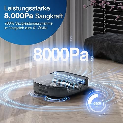 Reinigungsroboter Ecovacs Deebot X2 OMNI (schwarz)